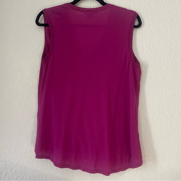 Vince Magenta blouse M - Picture 6 of 8
